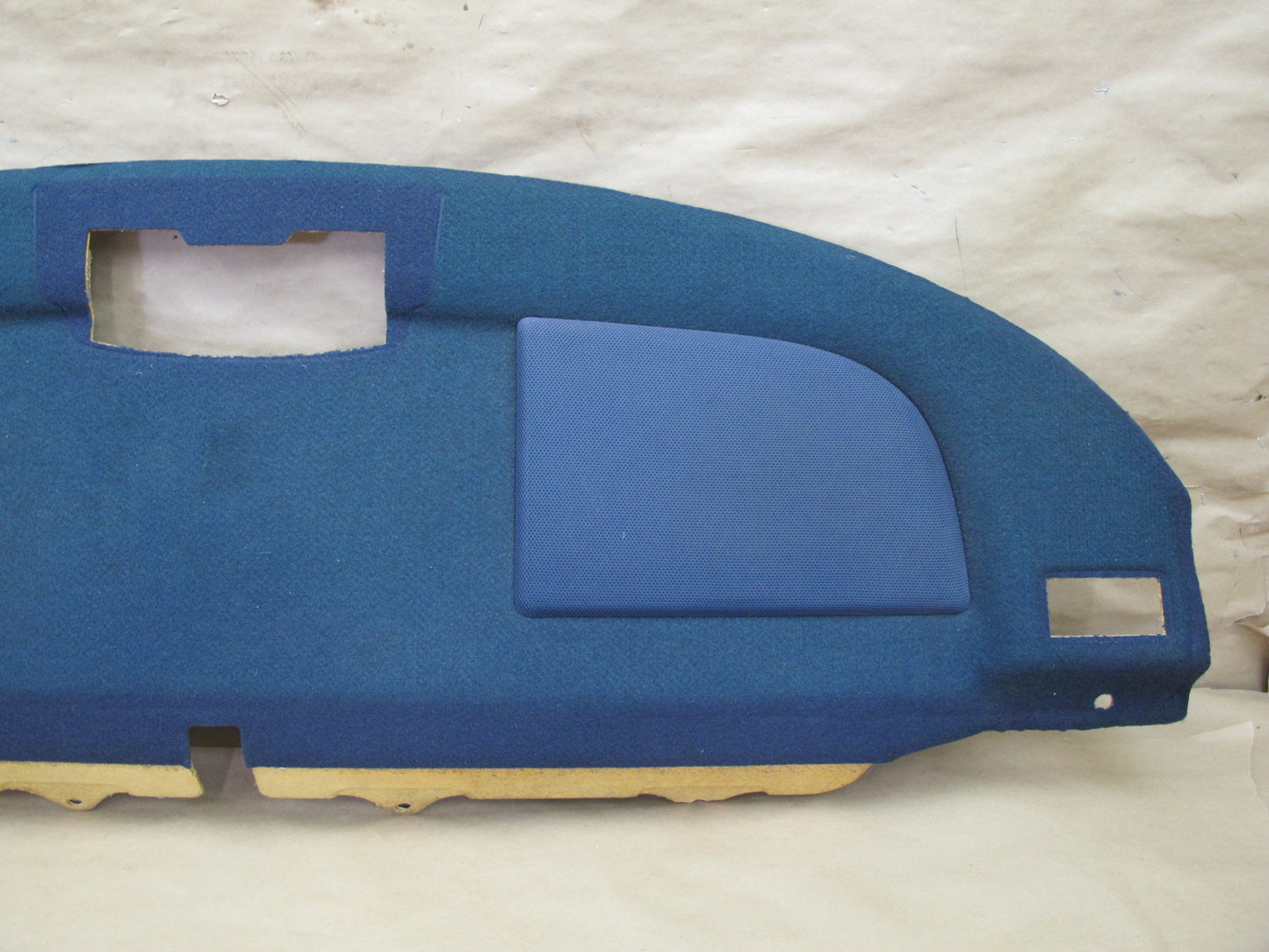 1992-1993 Lexus ES300 Rear Deck Speaker Cover Panel Trim Dark Blue OEM