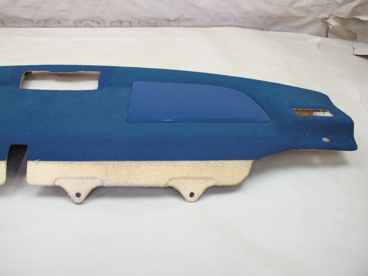 1992-1993 Lexus ES300 Rear Deck Speaker Cover Panel Trim Dark Blue OEM