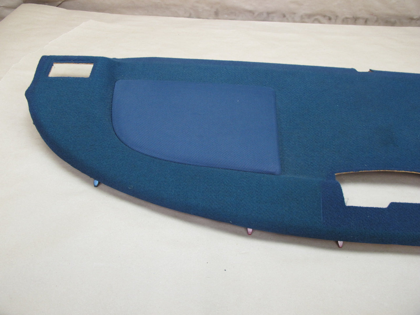 1992-1993 Lexus ES300 Rear Deck Speaker Cover Panel Trim Dark Blue OEM