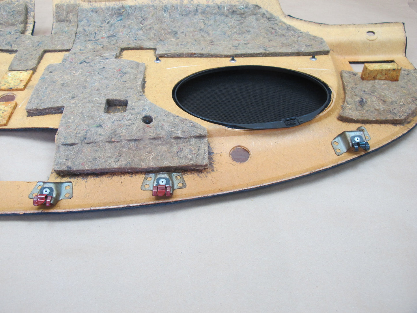 1992-1993 Lexus ES300 Rear Deck Speaker Cover Panel Trim Dark Blue OEM
