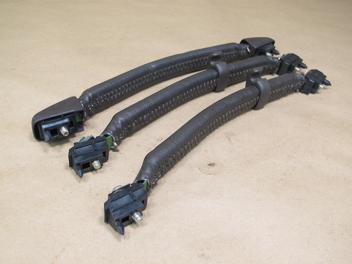 90-94 Lexus UCF20 LS400 Set of 3 Front Rear Interior Overhead Grab Handle OEM