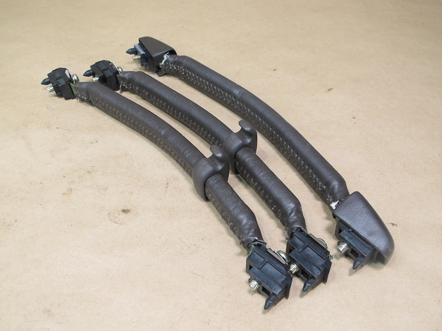90-94 Lexus UCF20 LS400 Set of 3 Front Rear Interior Overhead Grab Handle OEM
