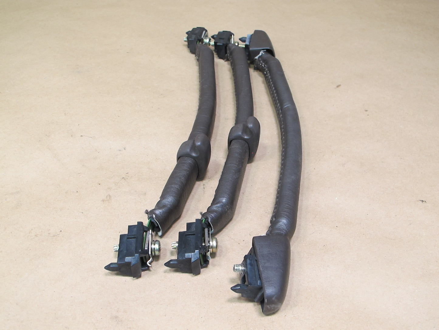 90-94 Lexus UCF20 LS400 Set of 3 Front Rear Interior Overhead Grab Handle OEM