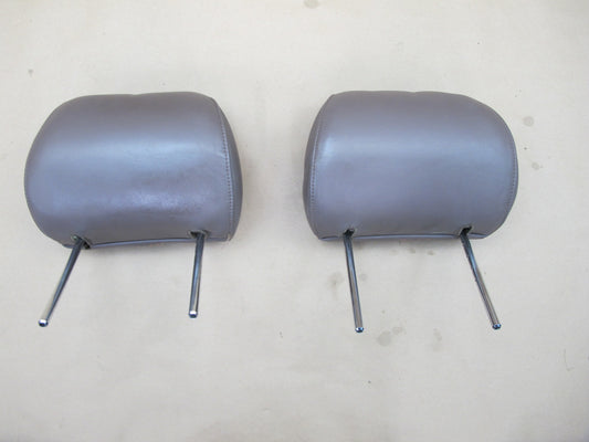 90-94 Lexus UCF10 LS400 Set of 2 Front Left & Right Leather Headrest OEM