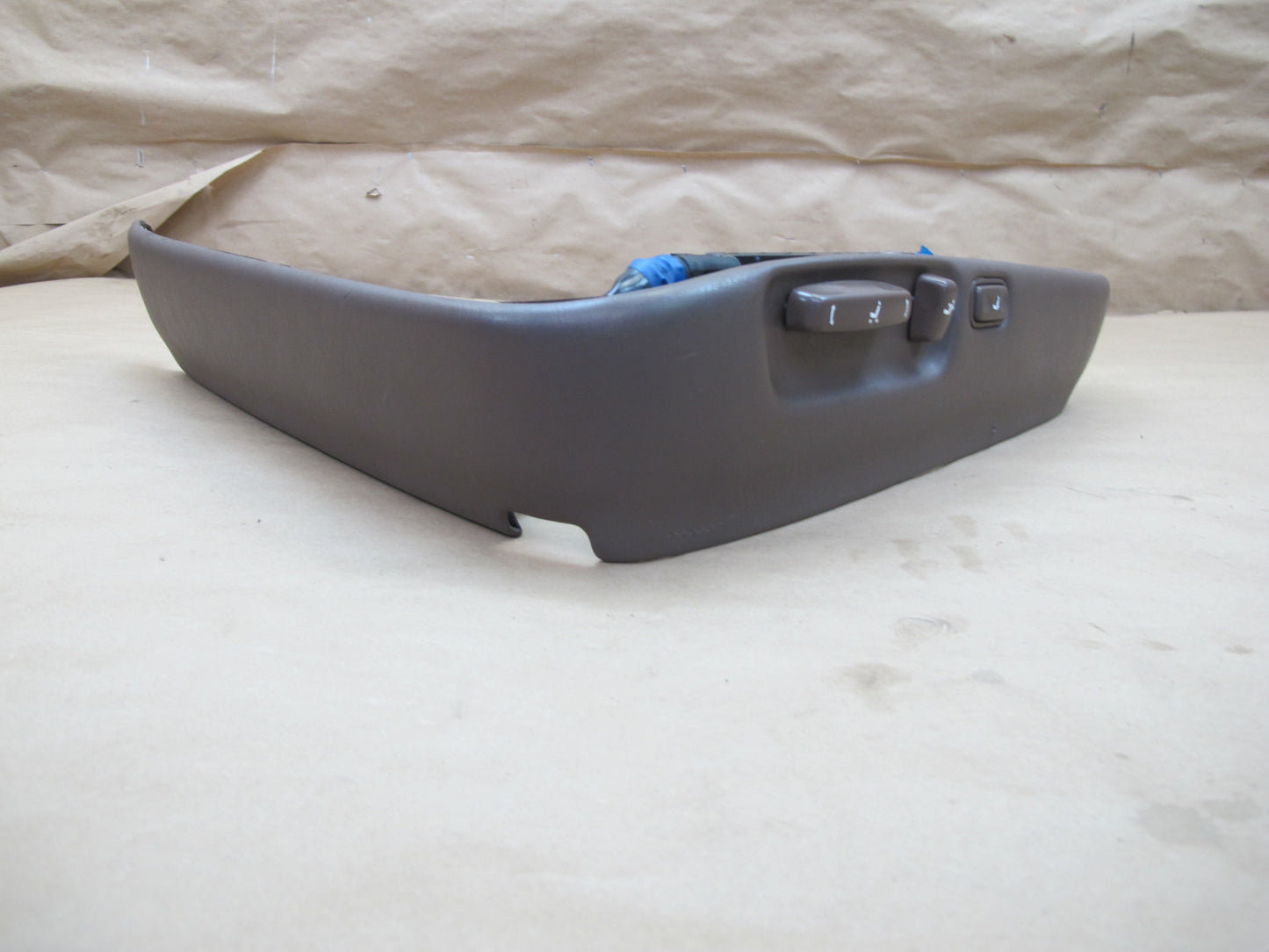 90-94 Lexus UCF10 LS400 Front Left Seat Trim Panel Adjust Switch Set OEM