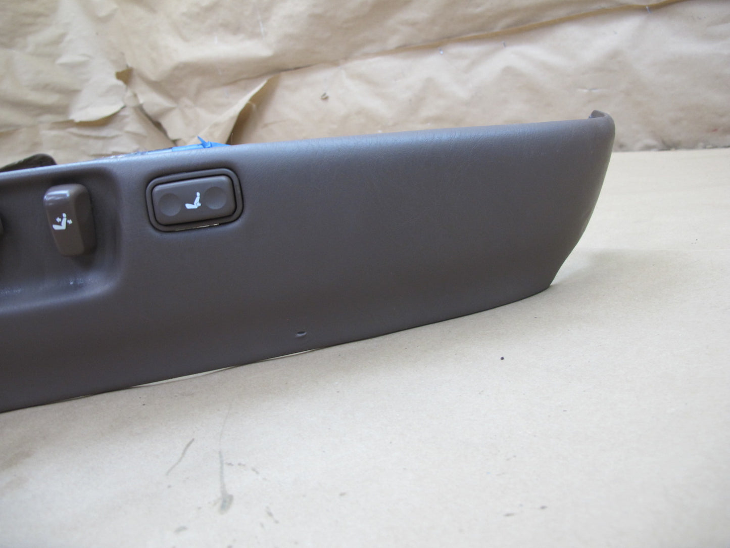 90-94 Lexus UCF10 LS400 Front Left Seat Trim Panel Adjust Switch Set OEM