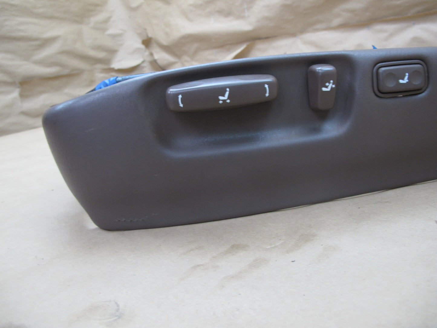 90-94 Lexus UCF10 LS400 Front Left Seat Trim Panel Adjust Switch Set OEM