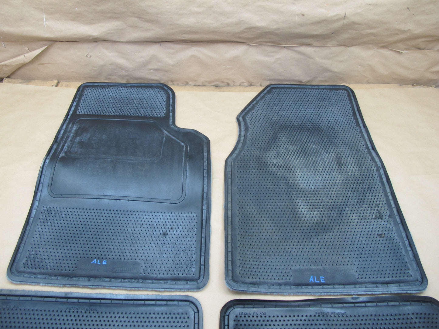 92-96 Lexus ES300 VCV10 Set of 4 Front & Rear Floor MAT Carpet Blue OEM