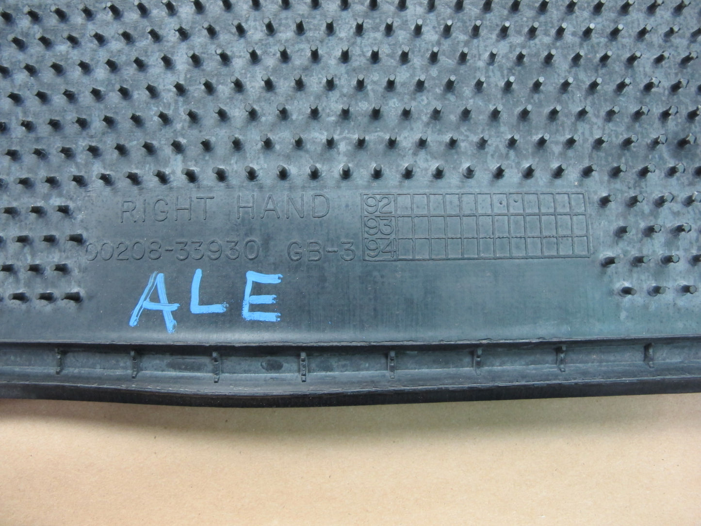 92-96 Lexus ES300 VCV10 Set of 4 Front & Rear Floor MAT Carpet Blue OEM