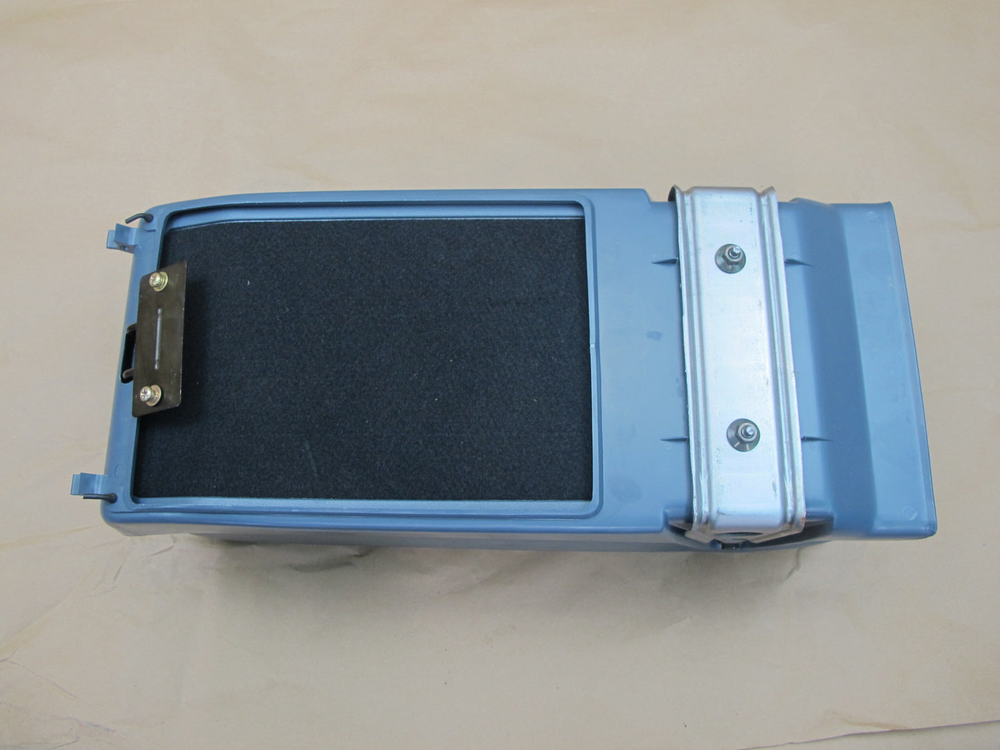 92-93 Lexus ES300 VCV10 Rear Seat Center Leather Armrest Blue OEM