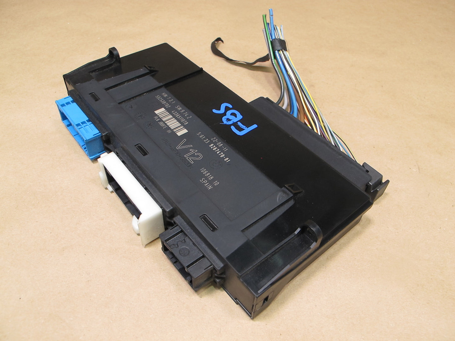12-18 BMW F12 F13 Body Control Module Unit BCM BCU 9267470 OEM