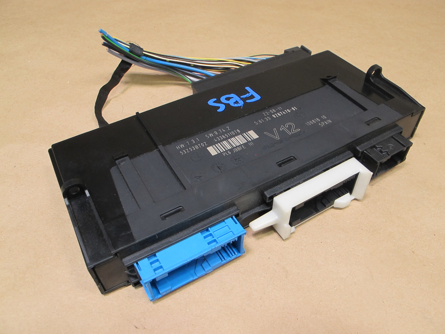12-18 BMW F12 F13 Body Control Module Unit BCM BCU 9267470 OEM