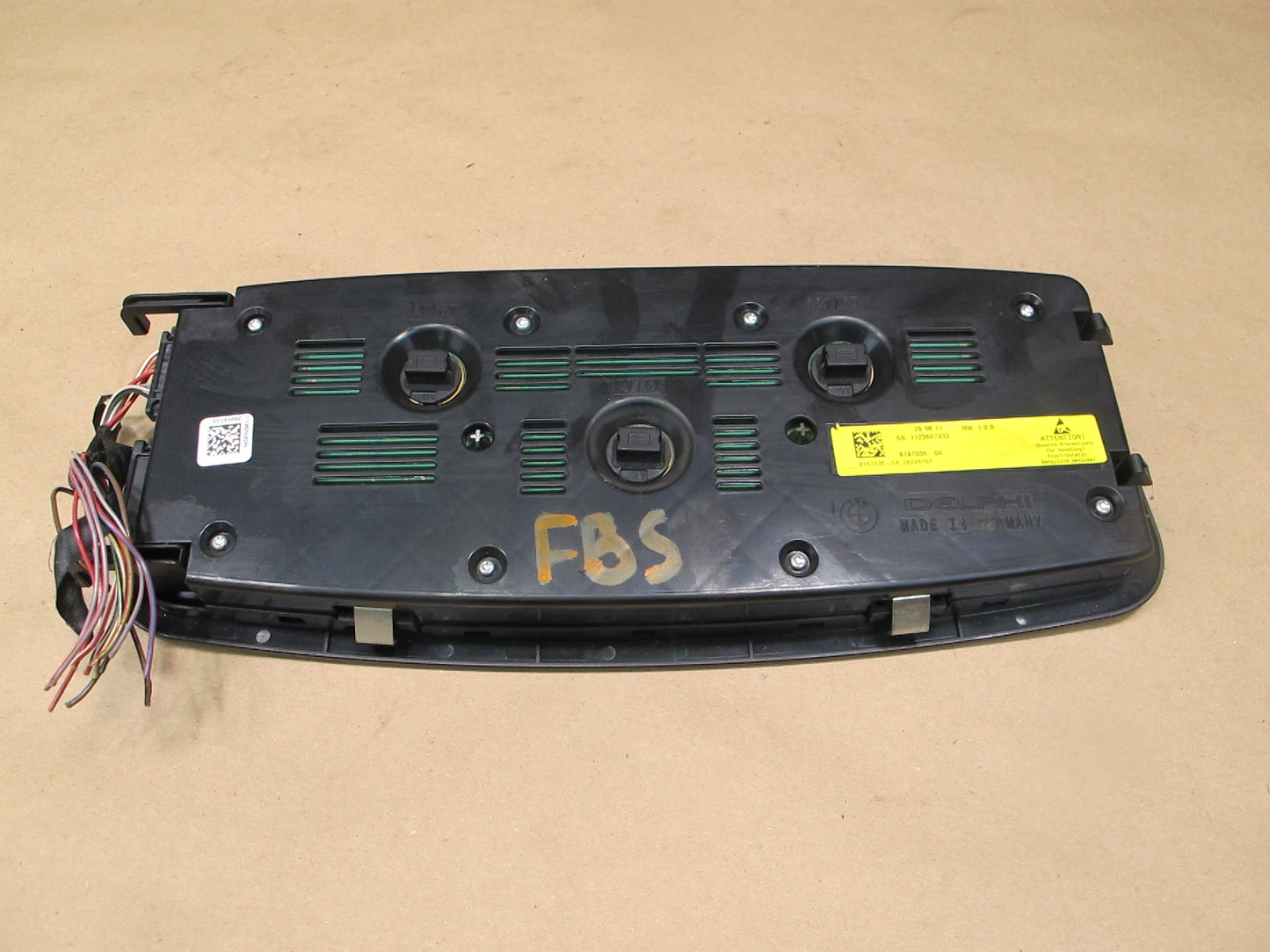 12-18 BMW F12 Convertible Front Overhead Reading Dome Light Lamp OEM