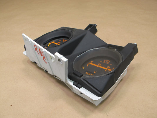 84-86 Nissan Z31 300ZX Oil Pressure & Battery Voltage Meter Gauge OEM