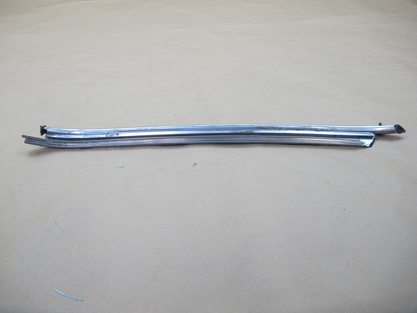 84-86 Nissan Z31 300ZX 2+0 A & B Pillar T-top Chrome Trim Cover Molding Set