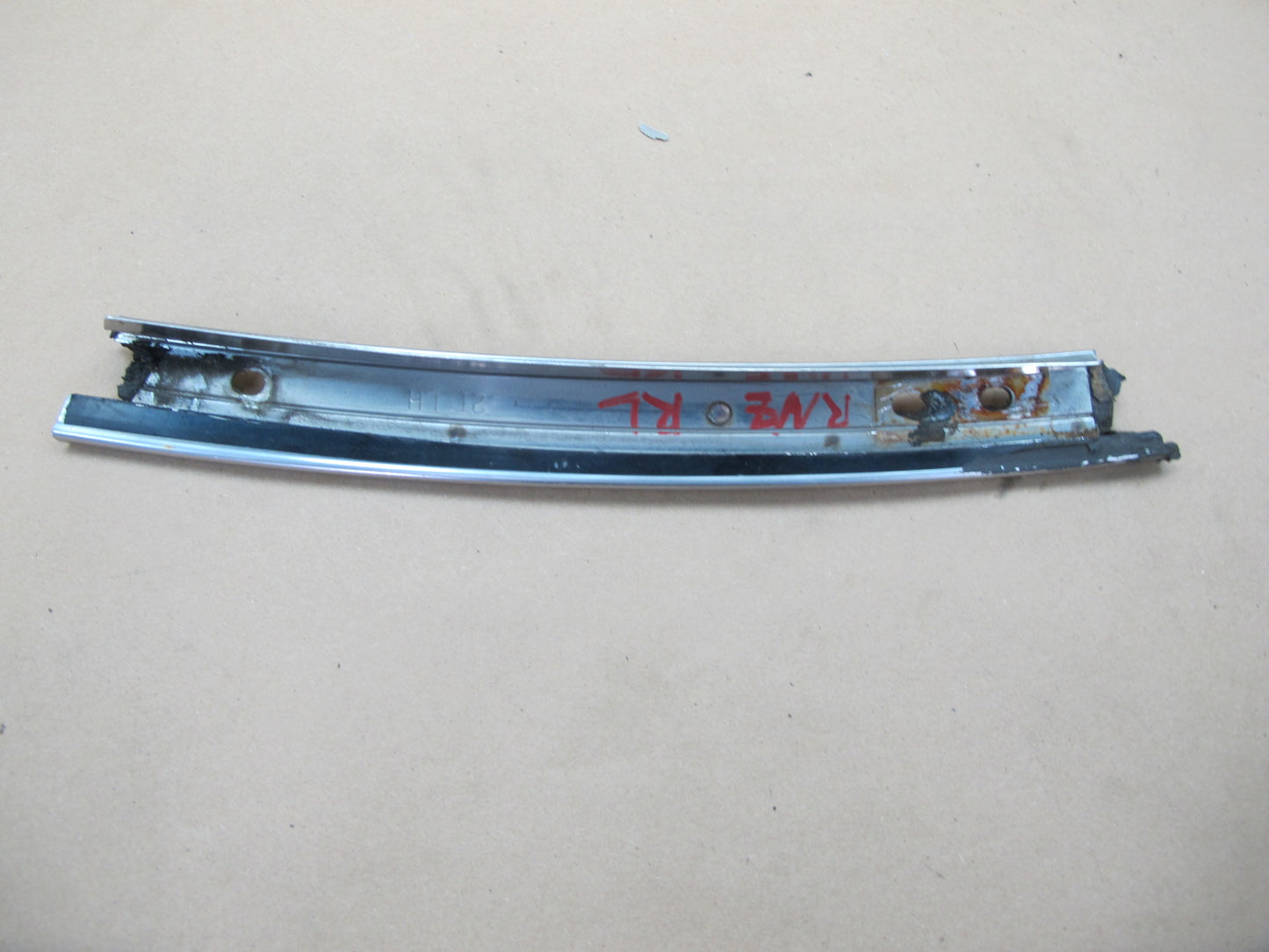 84-86 Nissan Z31 300ZX 2+0 A & B Pillar T-top Chrome Trim Cover Molding Set