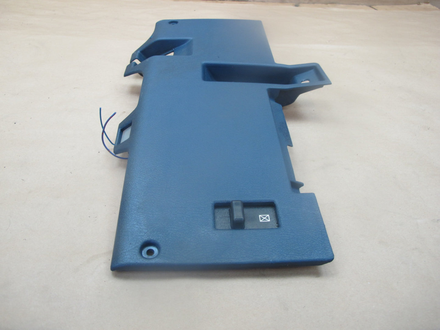 84-86 Nissan Z31 300ZX Set of 2 Under Dash Knee Trim Cover Panel OEM