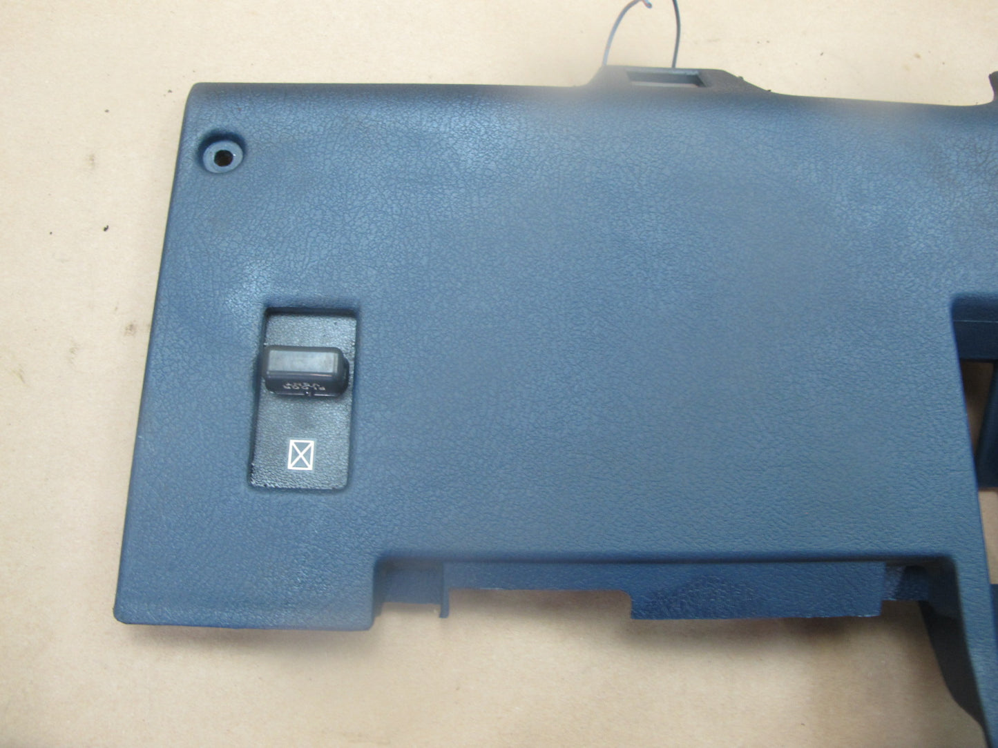 84-86 Nissan Z31 300ZX Set of 2 Under Dash Knee Trim Cover Panel OEM