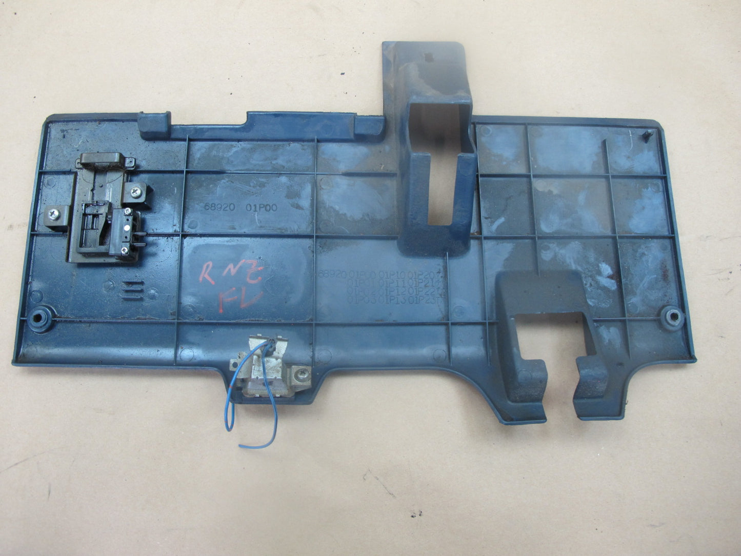 84-86 Nissan Z31 300ZX Set of 2 Under Dash Knee Trim Cover Panel OEM