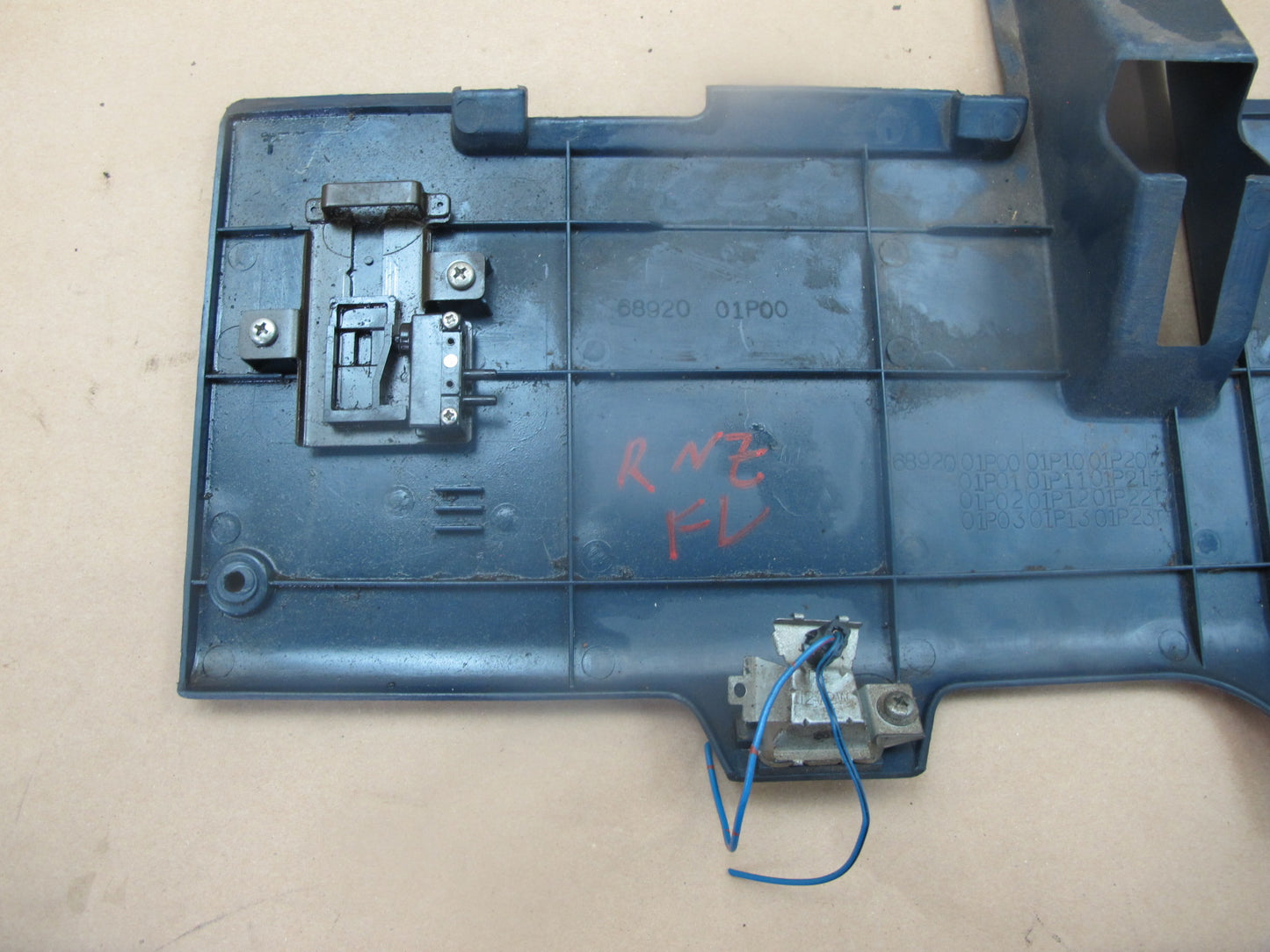 84-86 Nissan Z31 300ZX Set of 2 Under Dash Knee Trim Cover Panel OEM