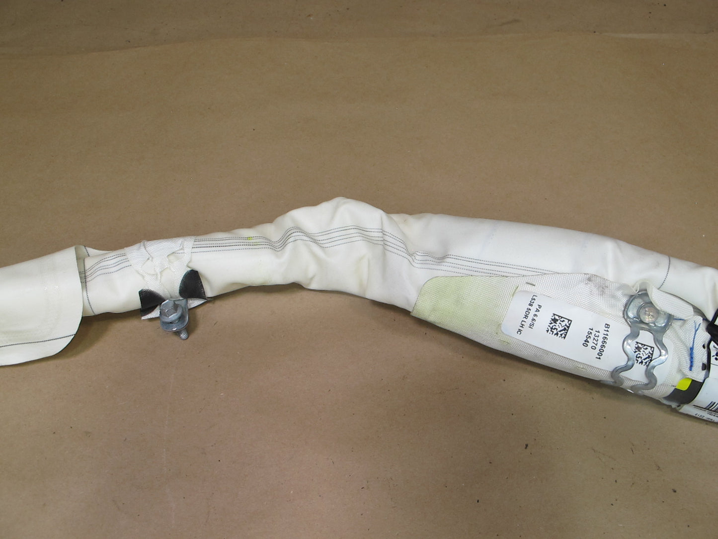 12-18 RANGE ROVER EVOQUE LEFT DRIVER SIDE ROOF SRS AIRBAG BJ3214K160BB OEM