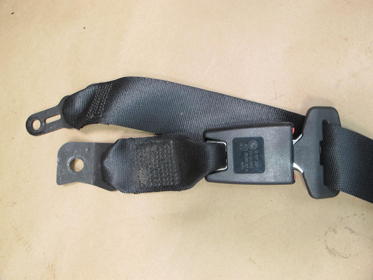 07-13 BMW E92 3-SERIES REAR RIGHT & LEFT SIDE SEATBELT RETRACTOR SET OEM