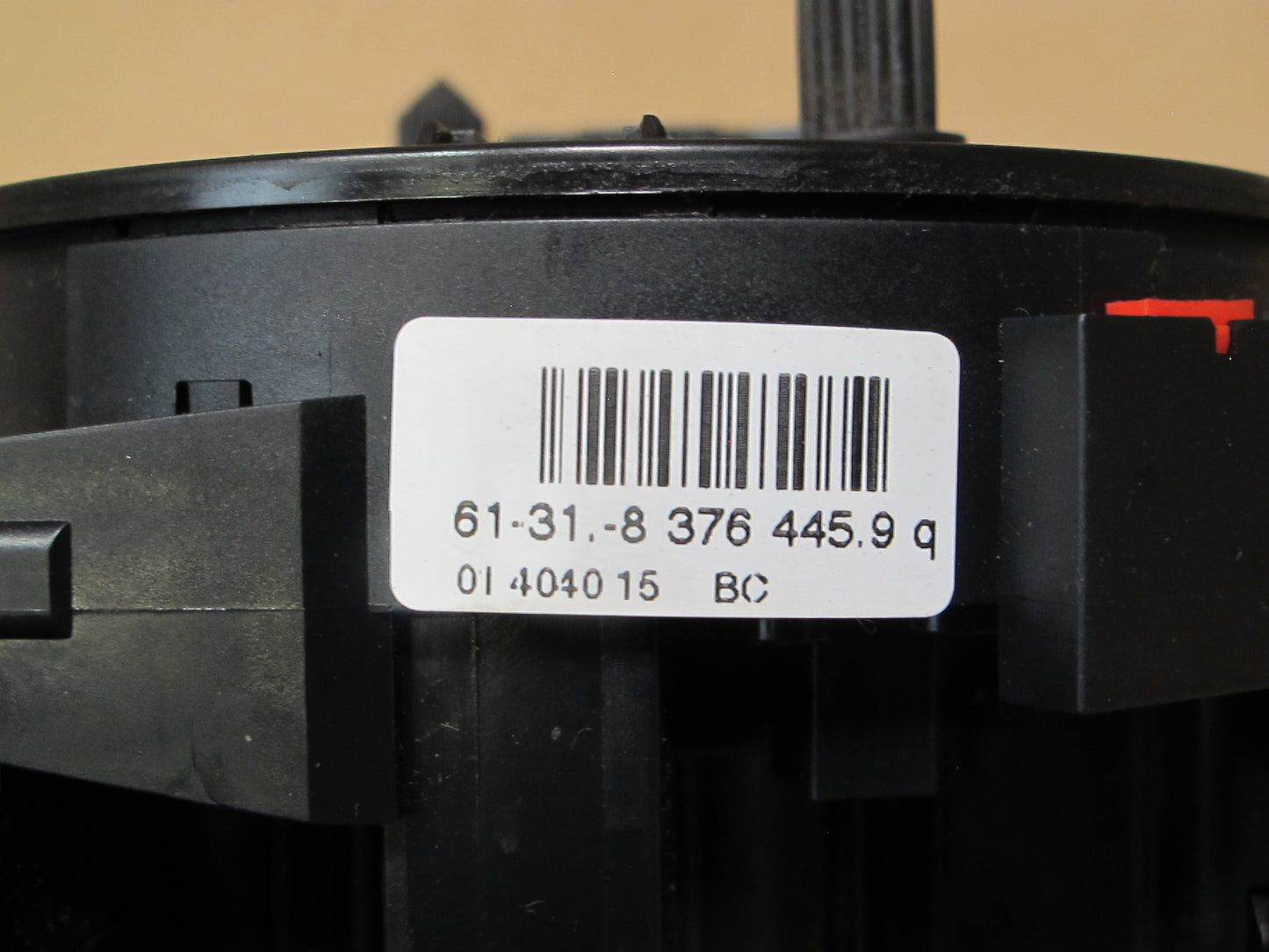 03-08 BMW E85 E86 Z4 STEERING COLUMN MULTI SWITCH CLOCK SPRING OEM