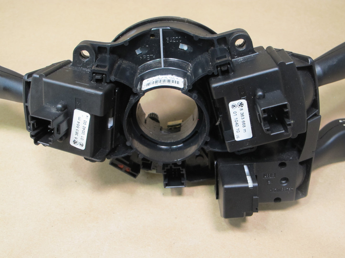 03-08 BMW E85 E86 Z4 STEERING COLUMN MULTI SWITCH CLOCK SPRING OEM