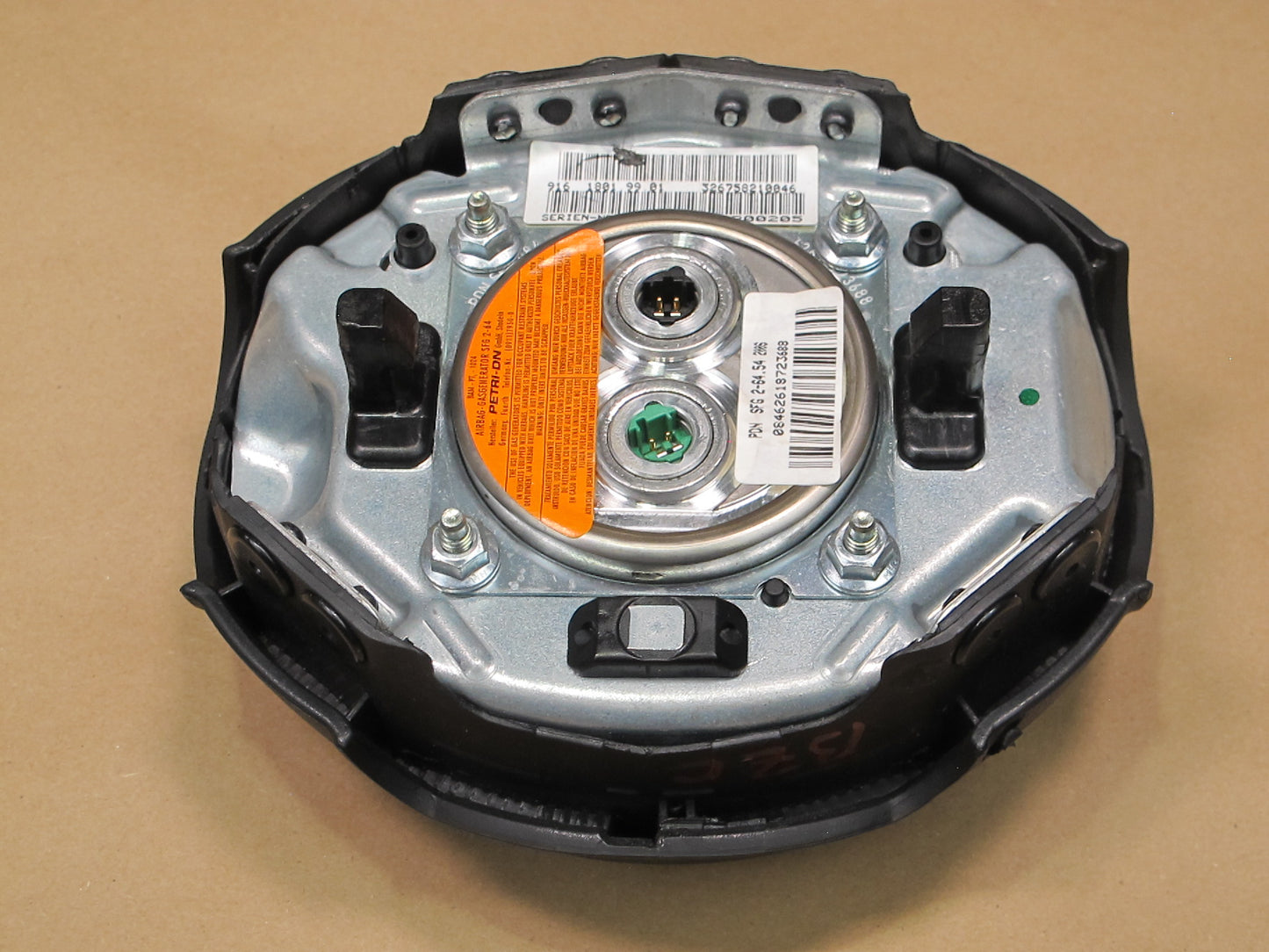 03-08 BMW E85 E86 Z4 FRONT LEFT DRIVER SIDE STEERING WHEEL SRS AIRBAG OEM