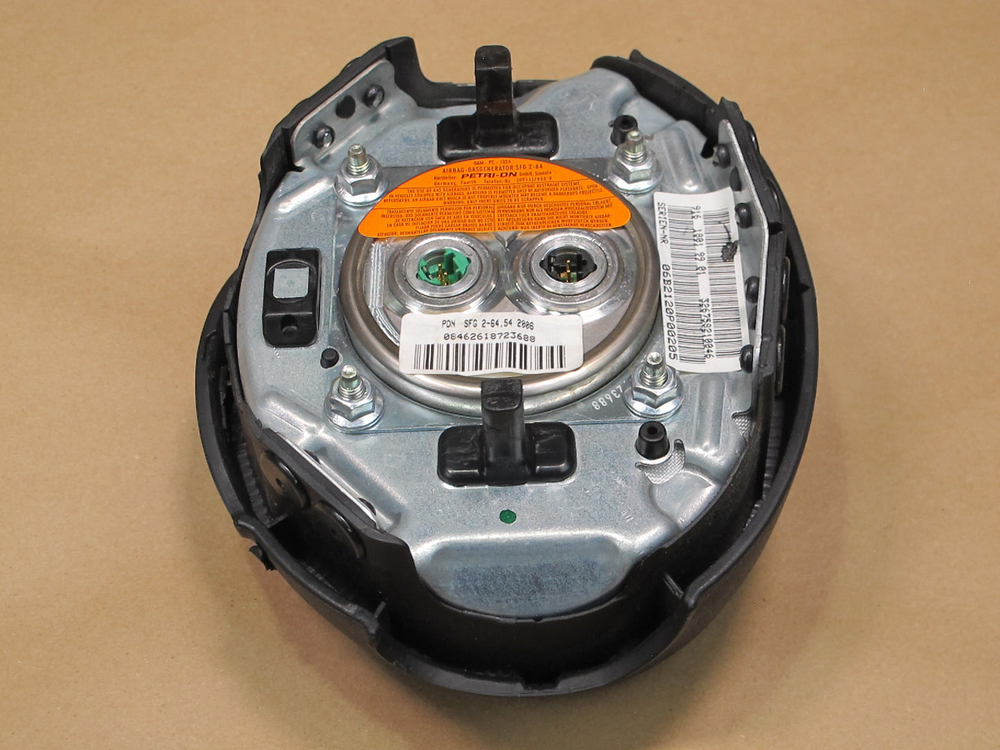 03-08 BMW E85 E86 Z4 FRONT LEFT DRIVER SIDE STEERING WHEEL SRS AIRBAG OEM