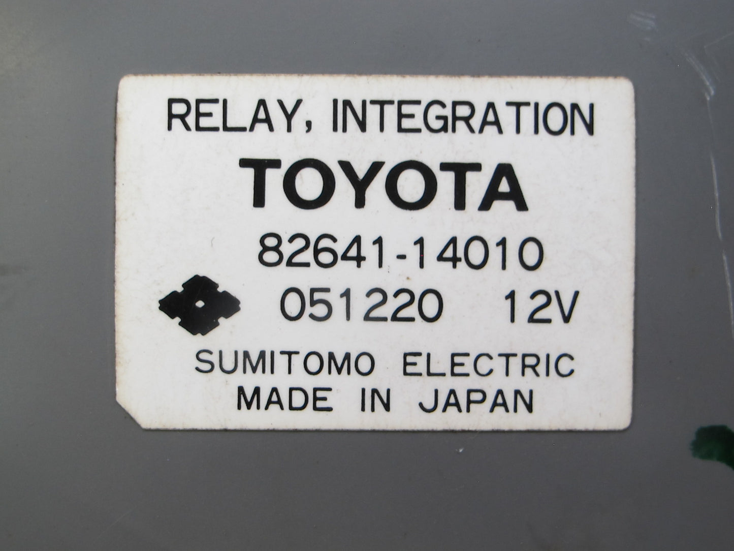 86-88 Toyota Supra MK3 7MGE Integration Relay Fuse Box Module 82641-14010 OEM