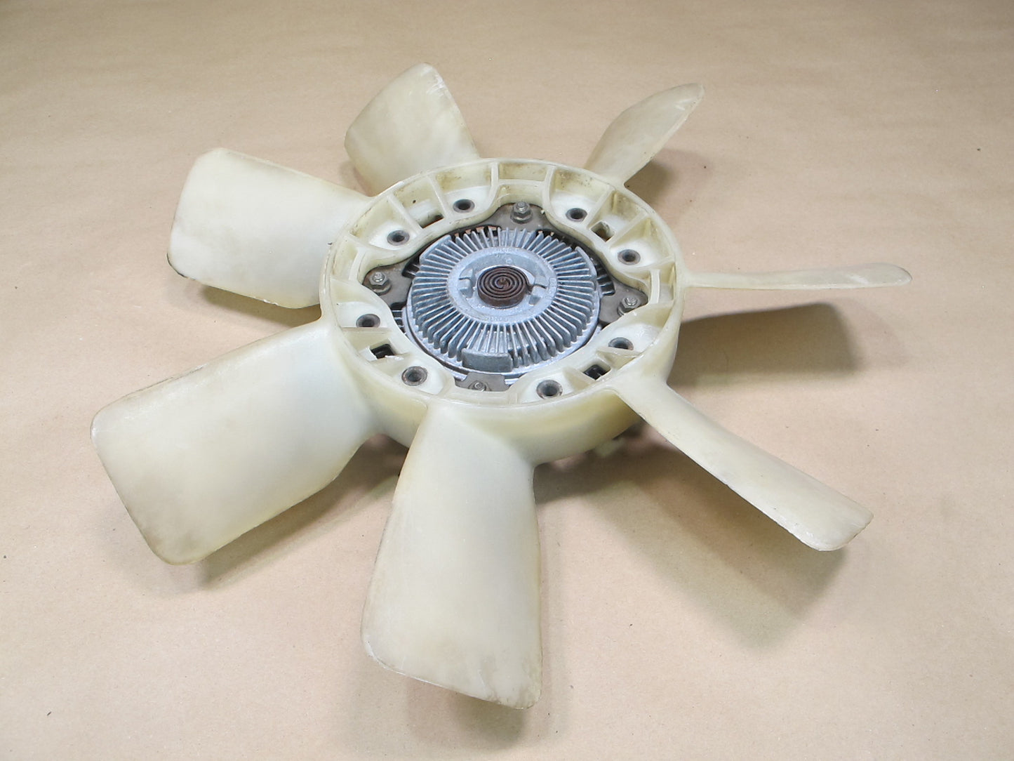 86-92 Toyota Supra MK3 7MGE Engine Radiator Cooling Fan 7 Blade Clutch OEM