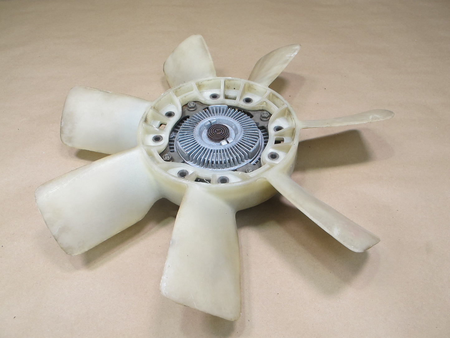 86-92 Toyota Supra MK3 7MGE Engine Radiator Cooling Fan 7 Blade Clutch OEM