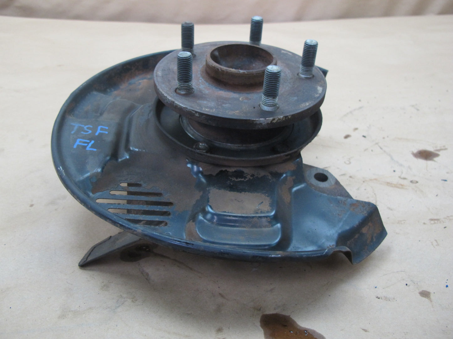 86-90 Toyota Supra MK3 Front Left Spindle Knuckle Wheel Hub Bearing OEM