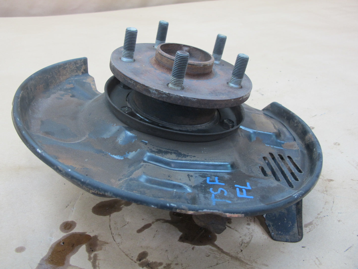86-90 Toyota Supra MK3 Front Left Spindle Knuckle Wheel Hub Bearing OEM