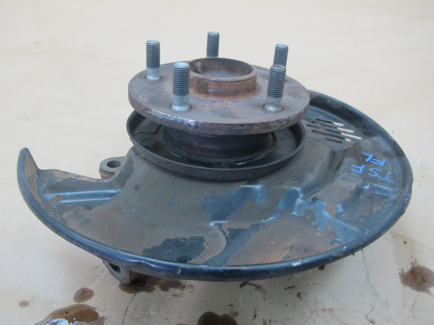 86-90 Toyota Supra MK3 Front Left Spindle Knuckle Wheel Hub Bearing OEM