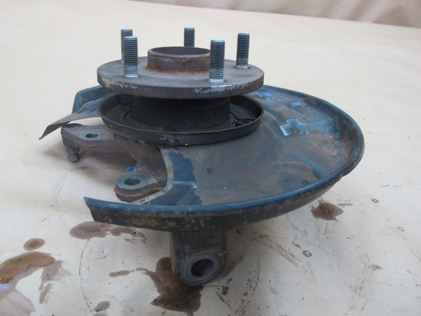 86-90 Toyota Supra MK3 Front Left Spindle Knuckle Wheel Hub Bearing OEM