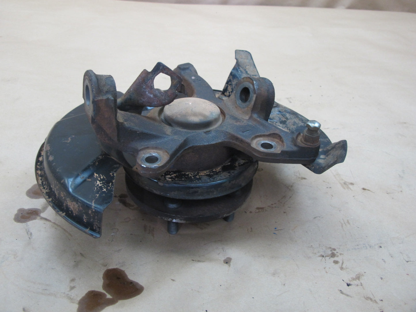 86-90 Toyota Supra MK3 Front Left Spindle Knuckle Wheel Hub Bearing OEM