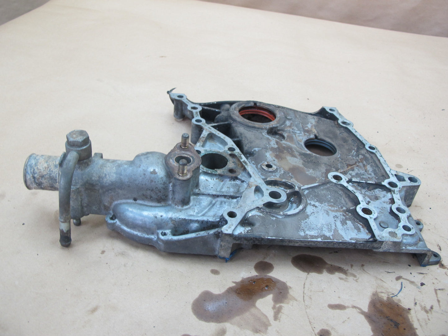 86-92 Toyota Supra MK3 NON Turbo Engine Timing Gear Rear END Plate OEM