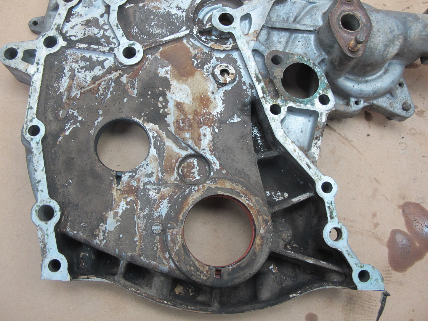 86-92 Toyota Supra MK3 NON Turbo Engine Timing Gear Rear END Plate OEM
