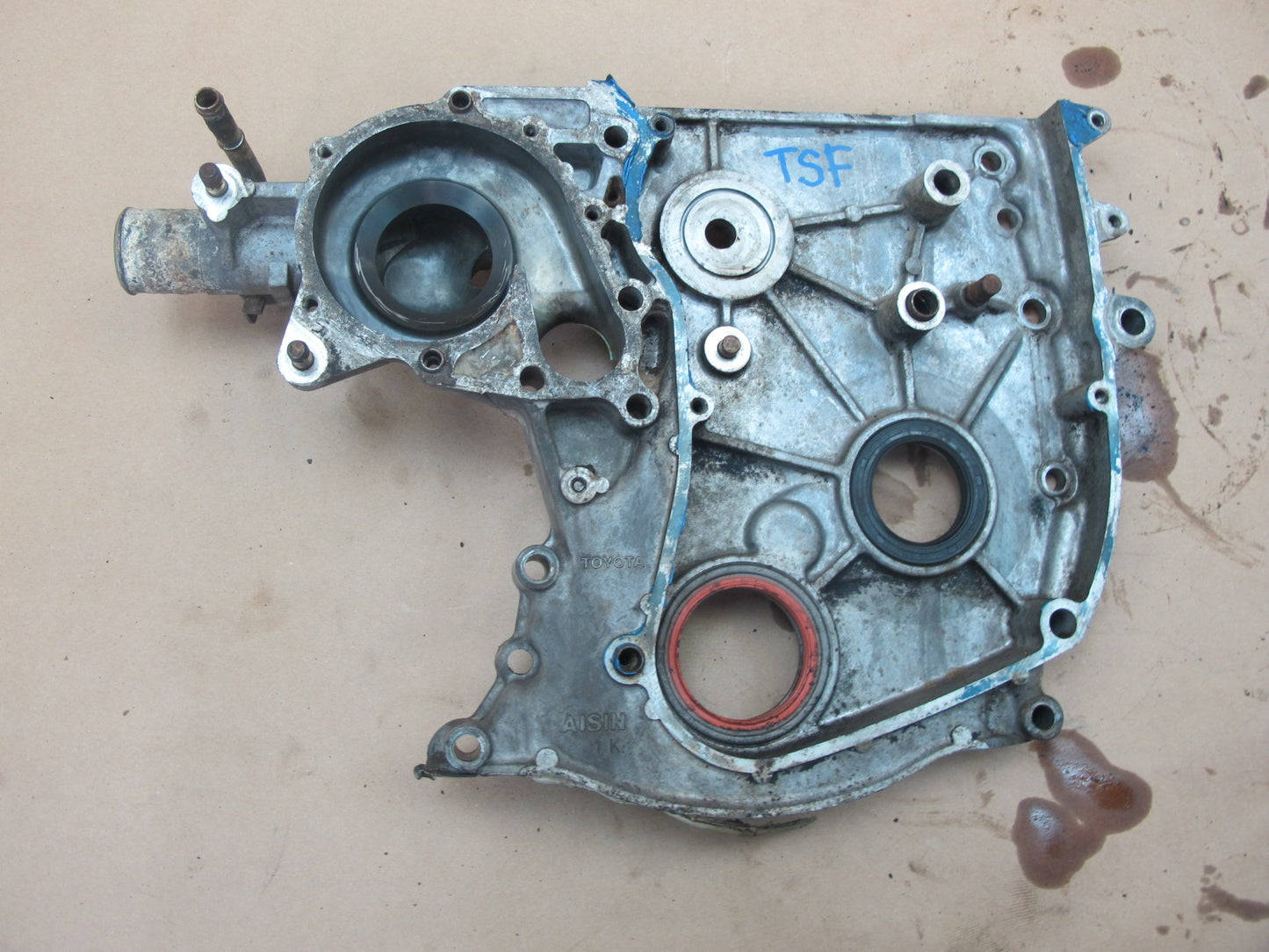 86-92 Toyota Supra MK3 NON Turbo Engine Timing Gear Rear END Plate OEM