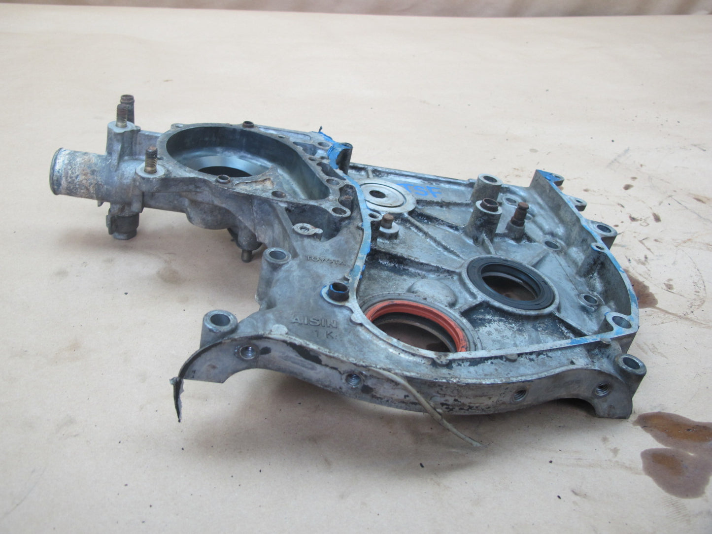 86-92 Toyota Supra MK3 NON Turbo Engine Timing Gear Rear END Plate OEM
