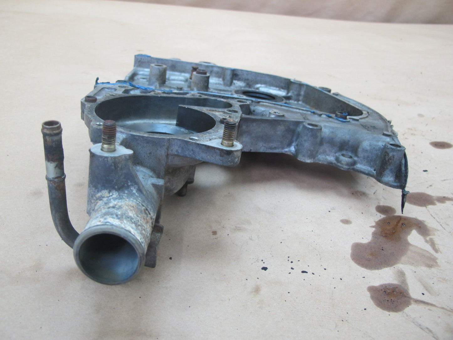 86-92 Toyota Supra MK3 NON Turbo Engine Timing Gear Rear END Plate OEM