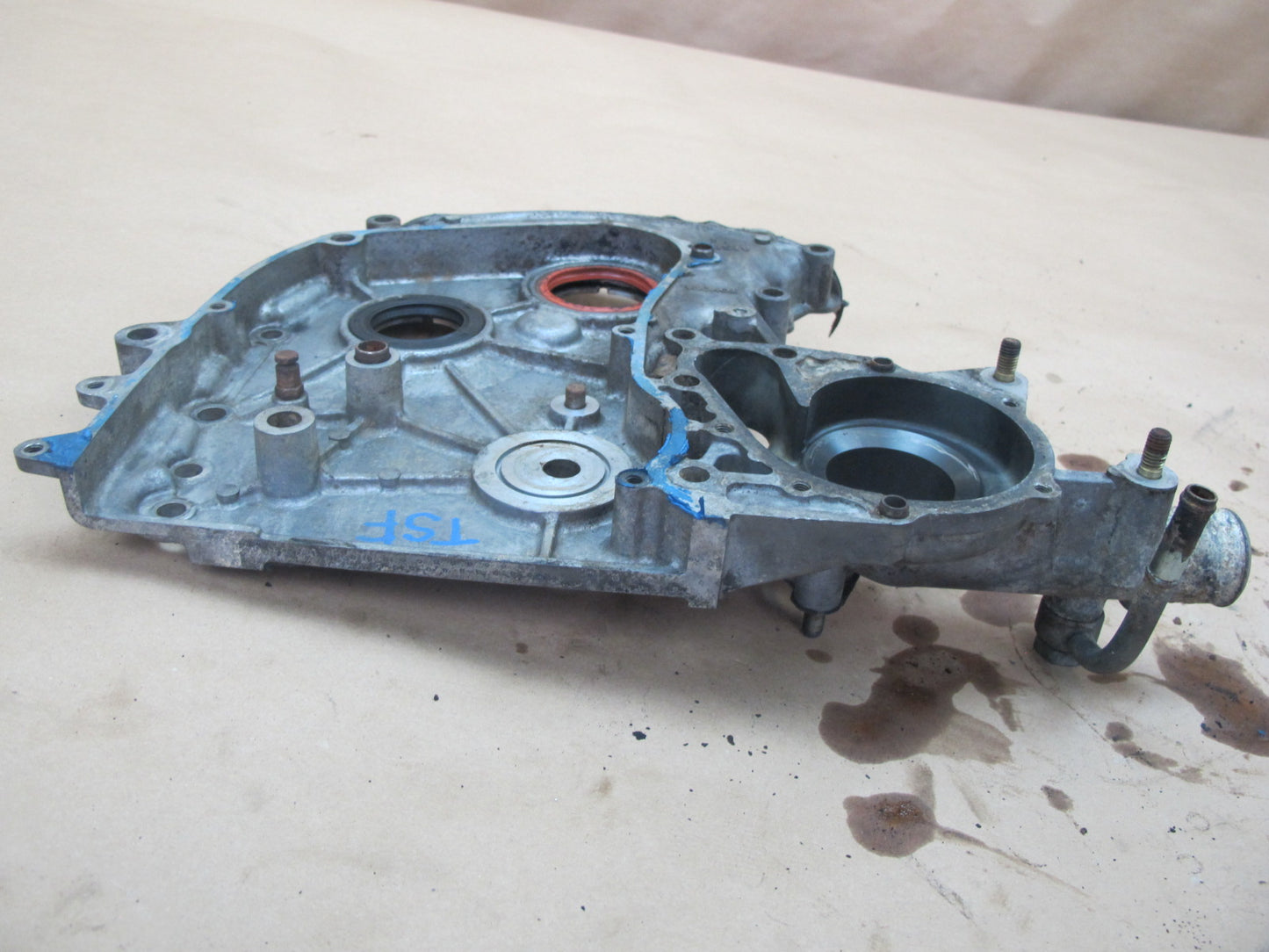 86-92 Toyota Supra MK3 NON Turbo Engine Timing Gear Rear END Plate OEM
