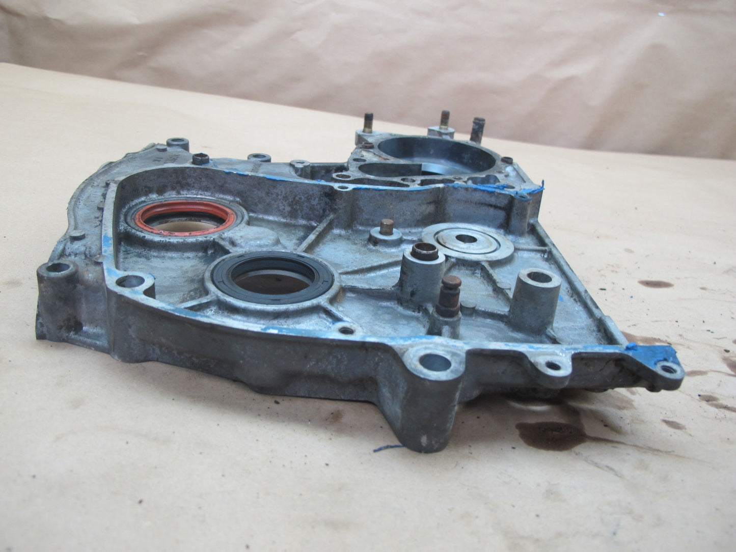86-92 Toyota Supra MK3 NON Turbo Engine Timing Gear Rear END Plate OEM