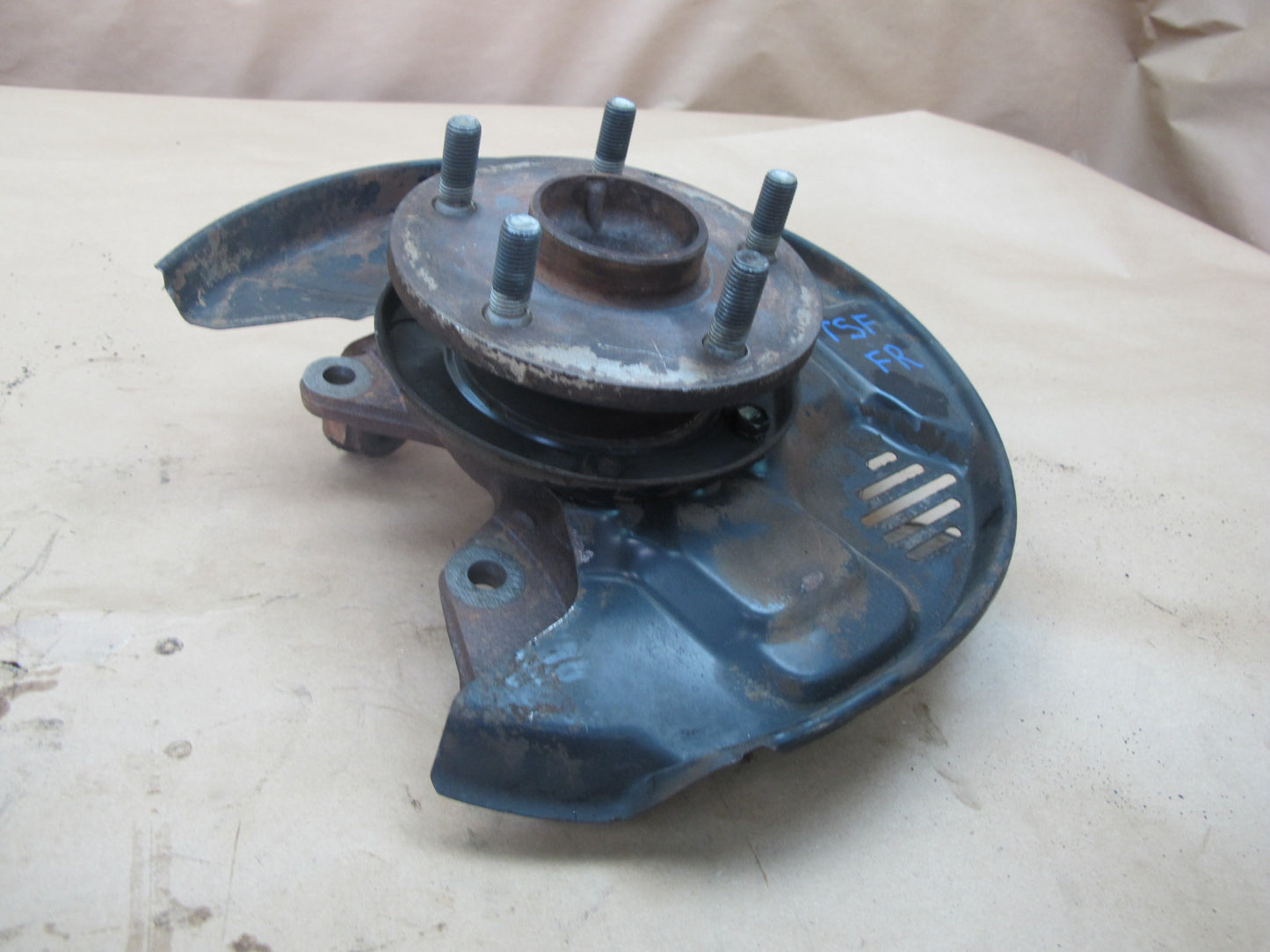 86-90 Toyota Supra MK3 Front Right Spindle Knuckle Wheel Hub Bearing OEM