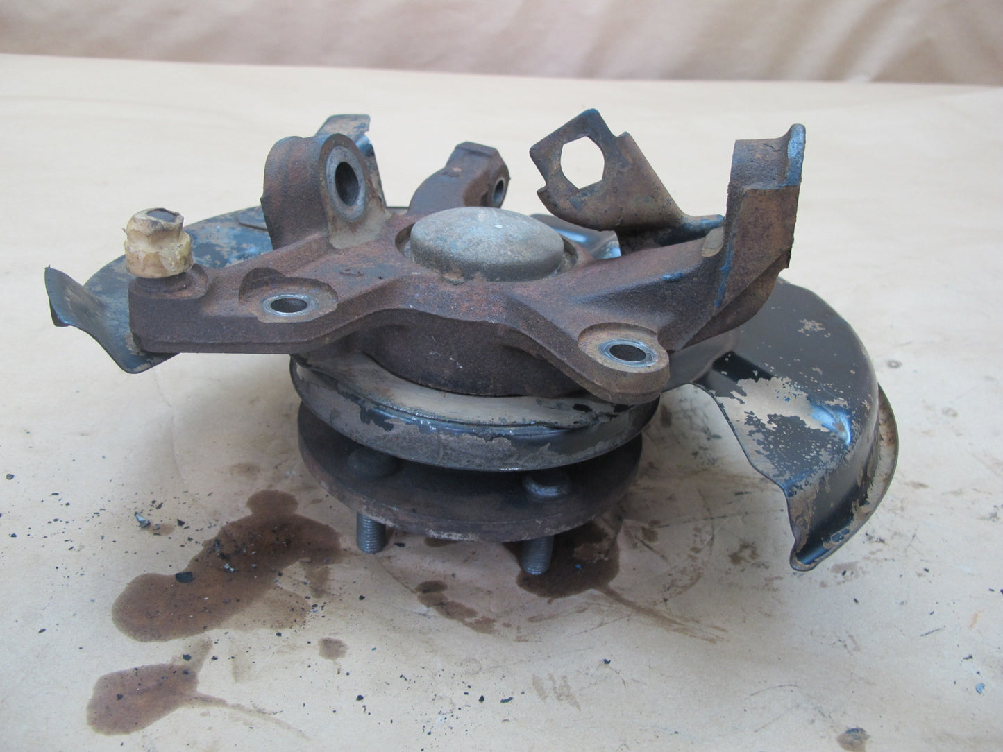 86-90 Toyota Supra MK3 Front Right Spindle Knuckle Wheel Hub Bearing OEM