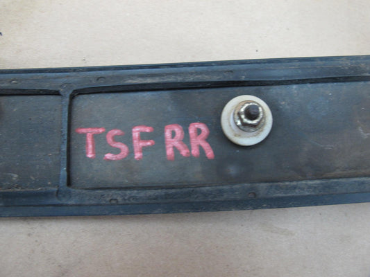 86-88 Toyota Supra A70 MK3 Rear License Plate Trim Molding Set Brown OEM