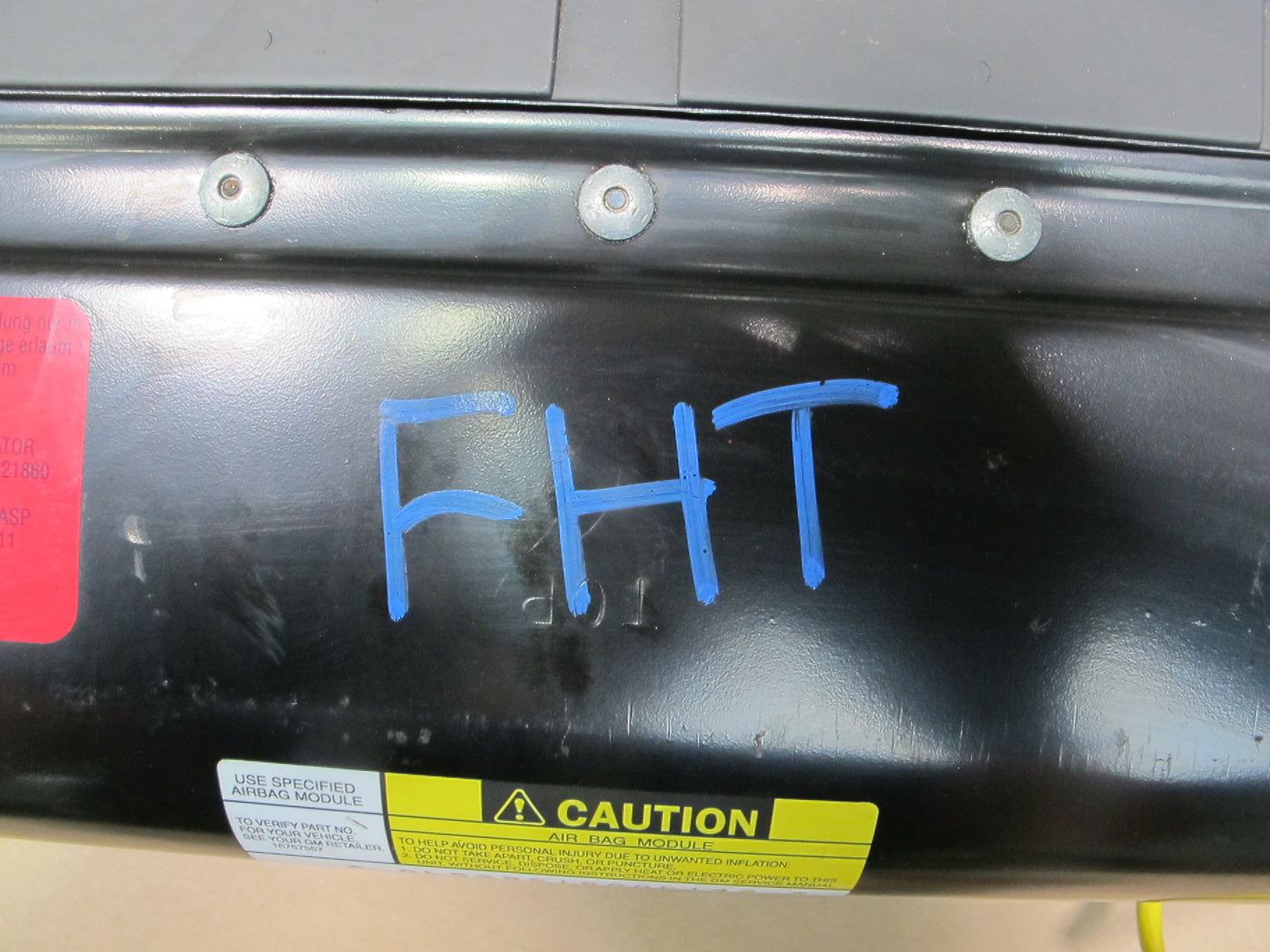 03-07 HUMMER H2 FRONT RIGHT PASSENGER SIDE DASH SRS AIRBAG OEM