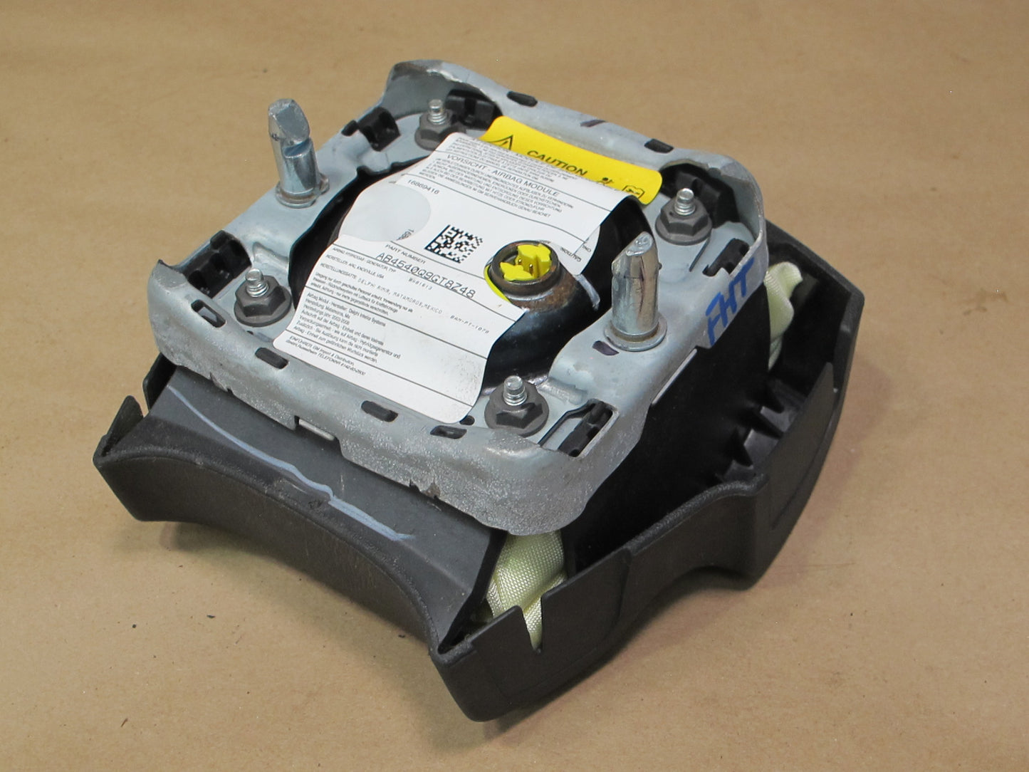 03-07 HUMMER H2 FRONT LEFT DRIVER SIDE STEERING WHEEL SRS AIRBAG OEM